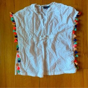 Girls Swim coverups Andy & Evan 6Y Tassels